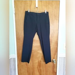 Banana Republic Navy Blue Ryan Bi-Stretch Straight Dress Pants Women's Size 4